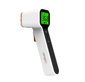 PSIRT1618 non-contact human infrared thermometer automatically closed 15 seconds 32 measurements high precision medical fever alarm ear / forehea